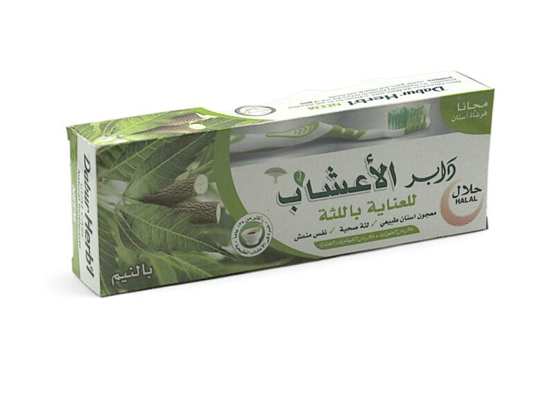 معجون اسنان دابر اعشاب نيم 150جم