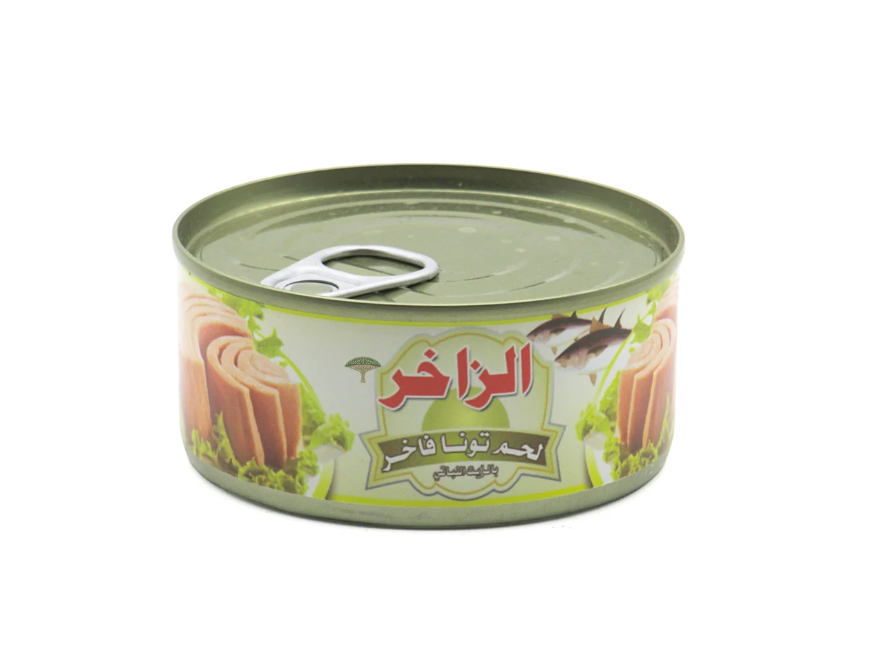 تونة الزاخر زيت نباتي160جم