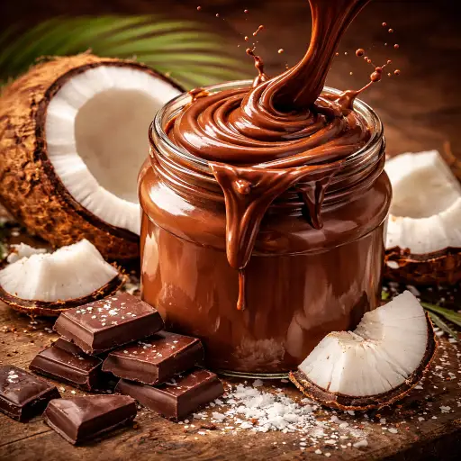 حشوة الشوكولاتة مع جوز الهند 250جم