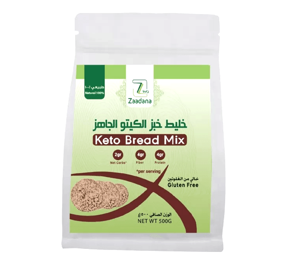 خليط خبز الكيتو الجاهز زادنا 500جم