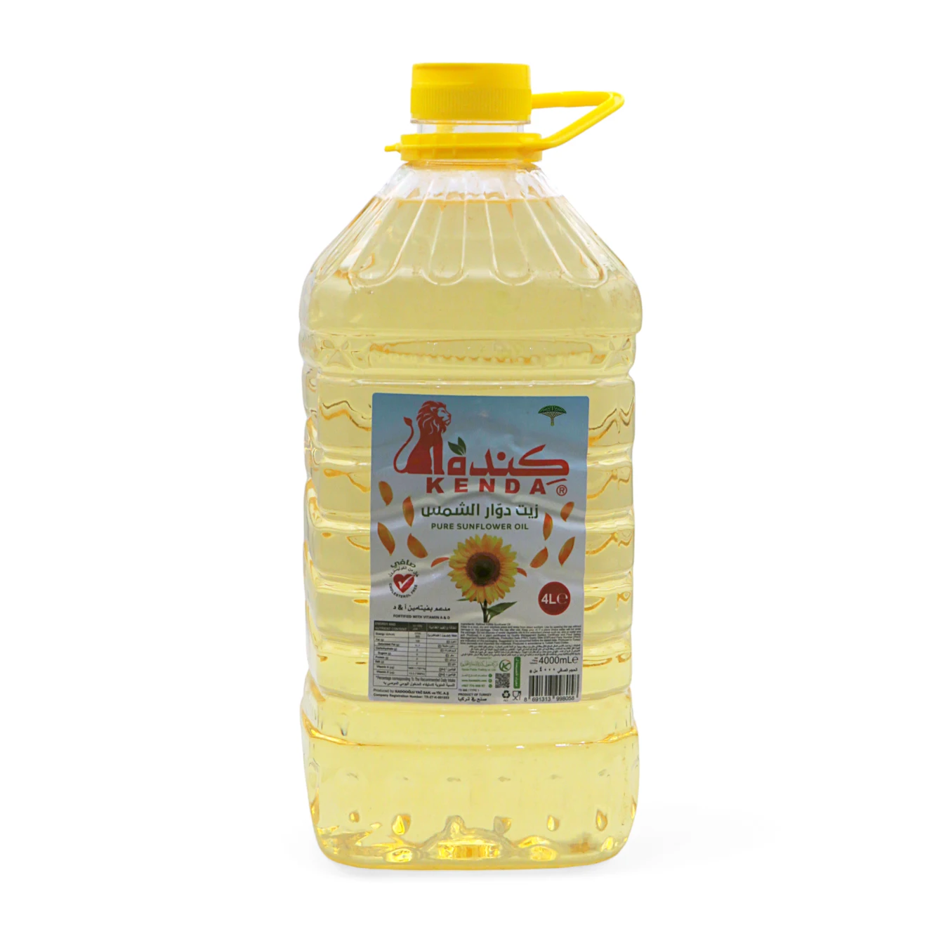 زيت الطبخ كندة دوار الشمس 4لتر