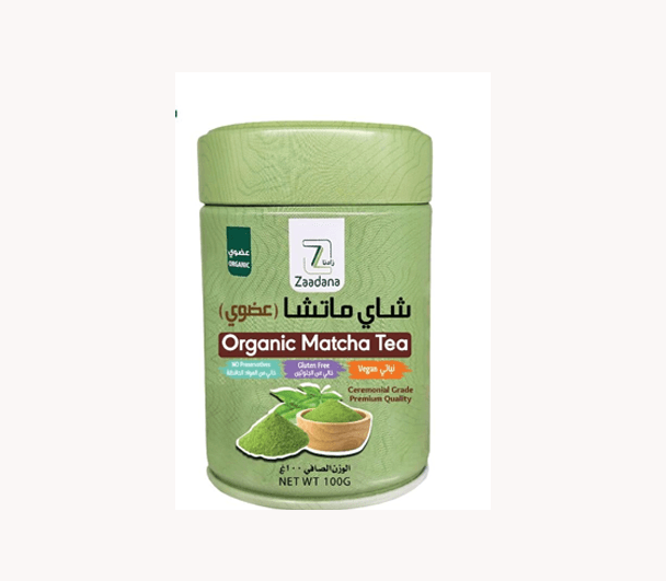 شاي زادنا  الماتشا سيلاني عضوي 100 جم