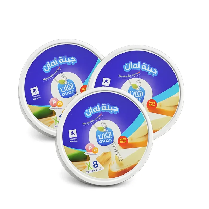 جبنة افان مثلث 8قطع  108جم عدد3
