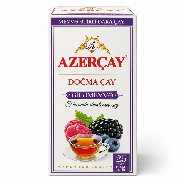 شاي اسود بنكهة التوت اذربيجان 25 علاقي