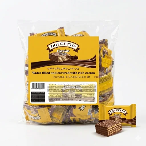 ويفر دوليستو بالشوكولاتة 400جم