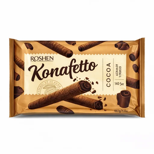 ويفر روشن كونافيتو بانكو اصابع بالكاكاو 140جم