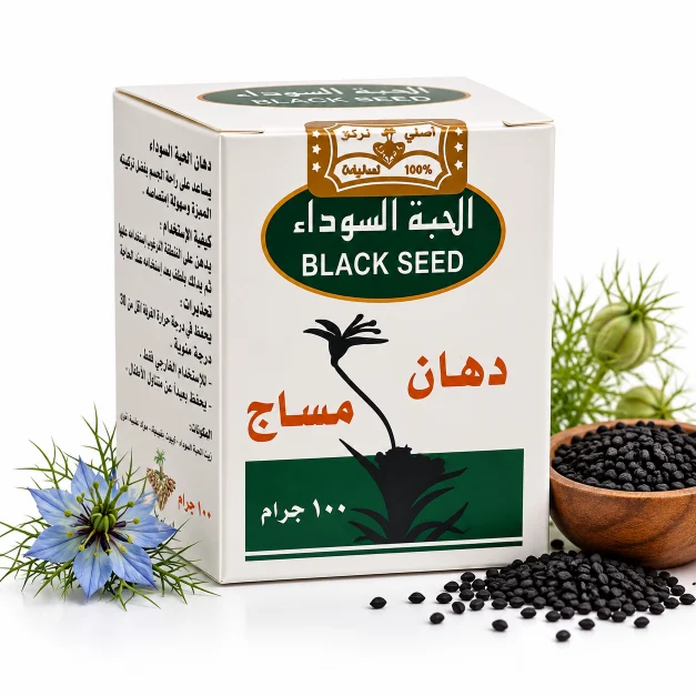 دهان الحبة السوداء 100جم واحة الشفاء